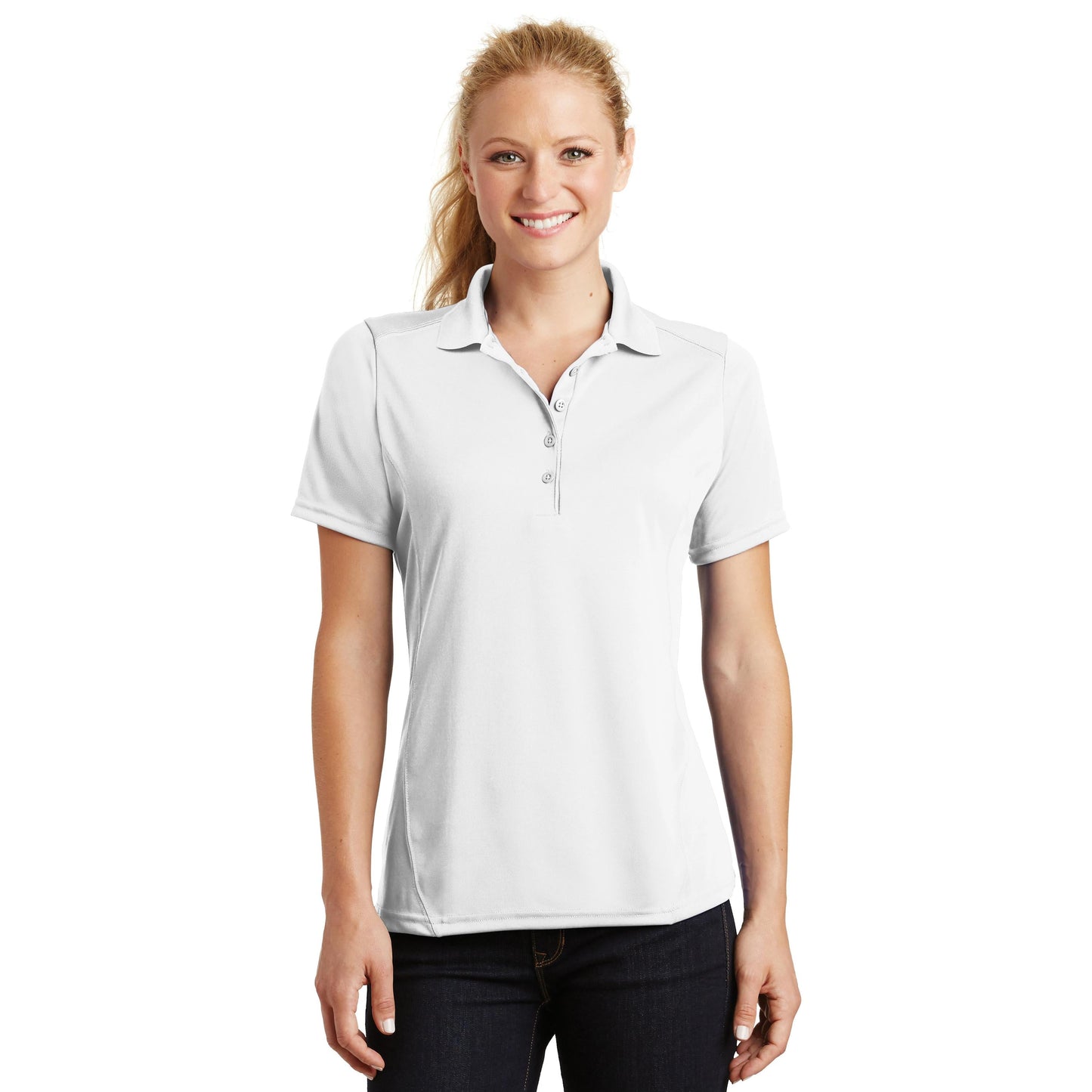 Black Polo Shirt - Sport-Tek - Moisture-Wicking
