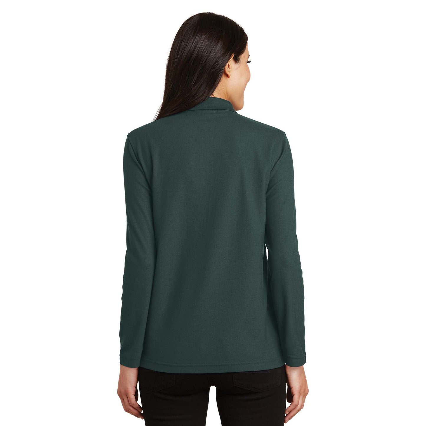 Black Polo Shirts - Port Authority - Soft Touch Fabric