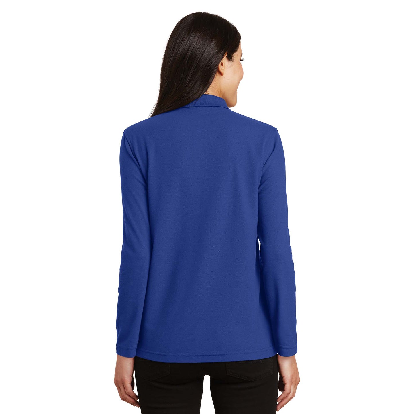 Black Polo Shirts - Port Authority - Soft Touch Fabric