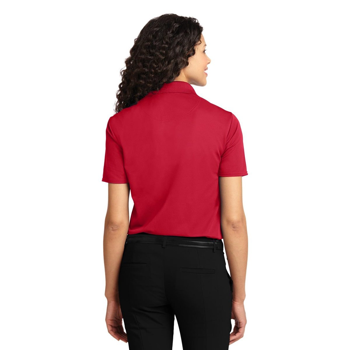 Black Polo Shirt - Port Authority - Comfortable Fabric