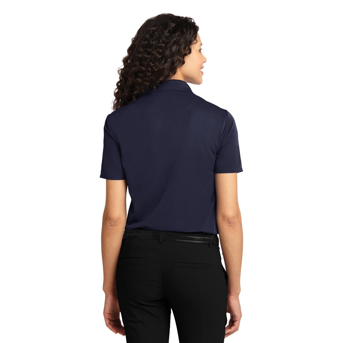 Black Polo Shirt - Port Authority - Comfortable Fabric