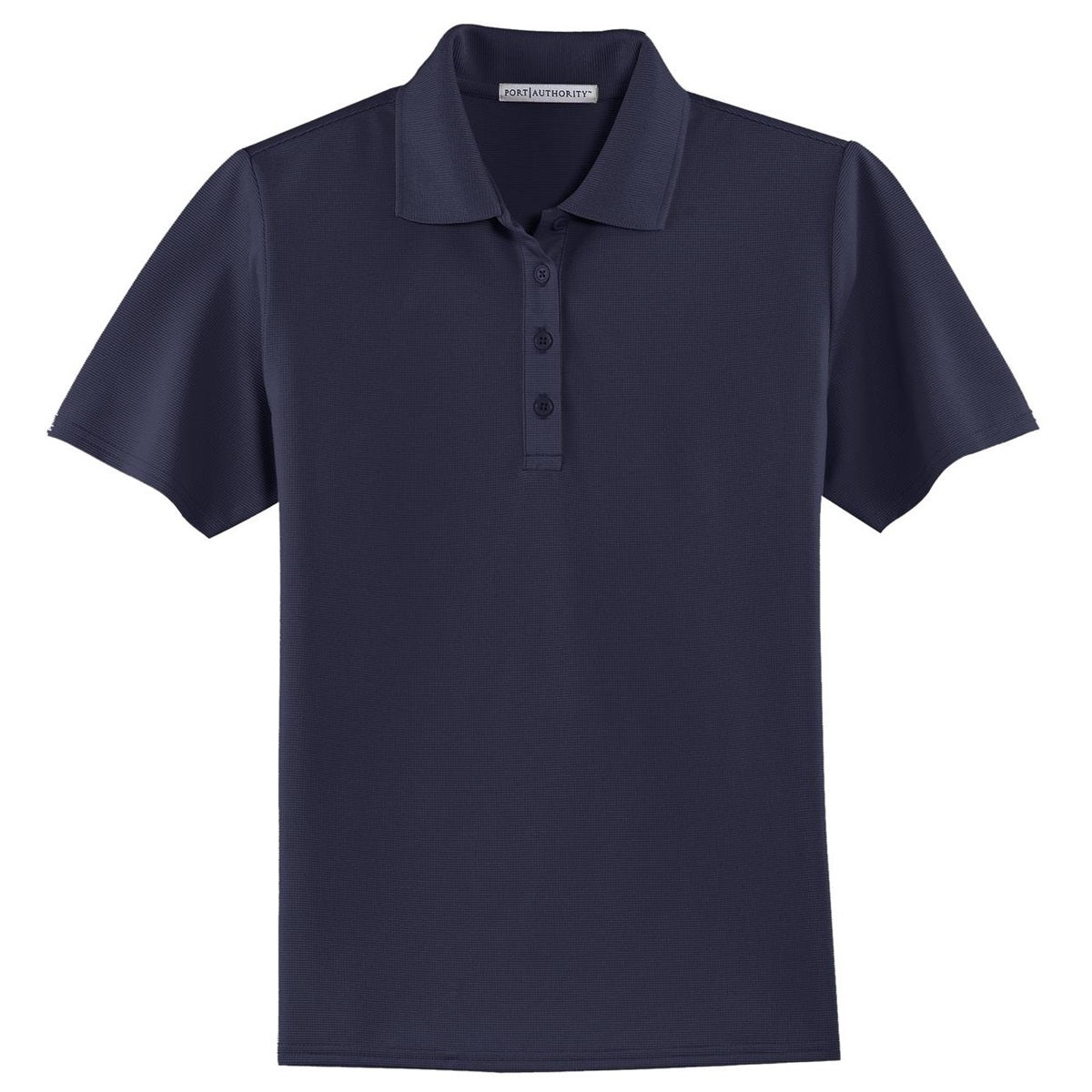 Black Polo Shirt - Port Authority - Comfortable Fabric