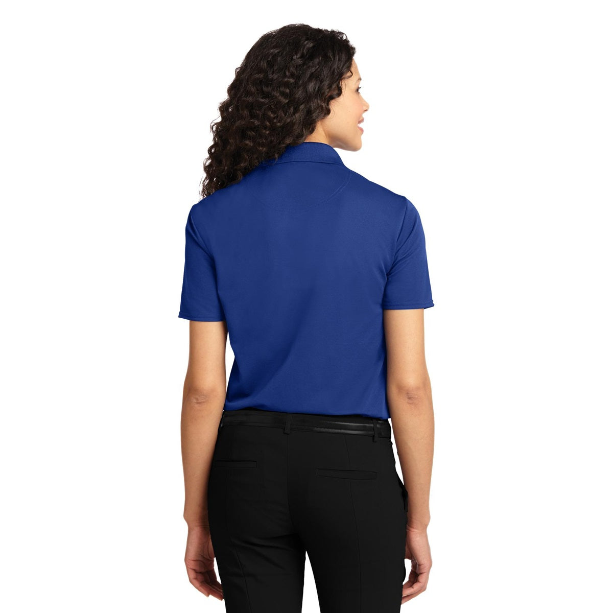 Black Polo Shirt - Port Authority - Comfortable Fabric