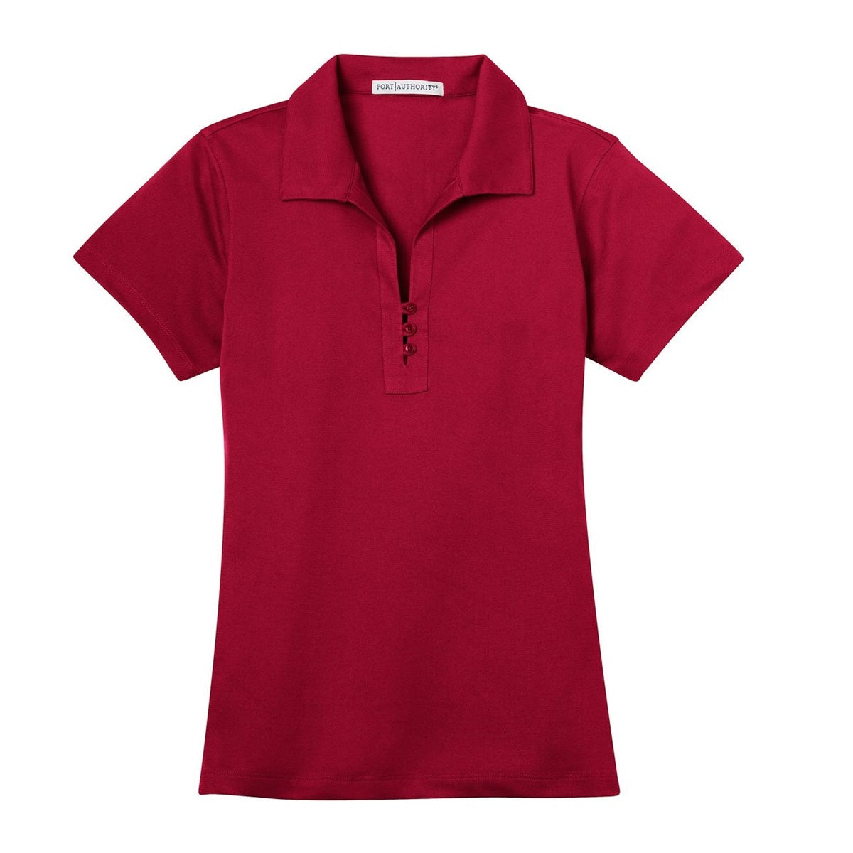 Black Polo Shirts - Port Authority - Stylish Poly Blend