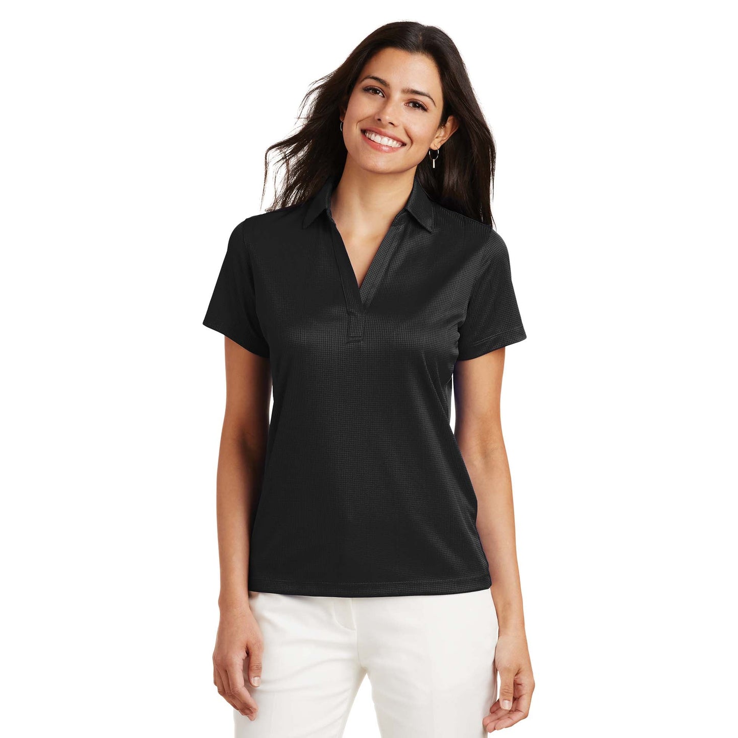 Green Glen Polo Shirt - Port Authority - Stylish Comfort