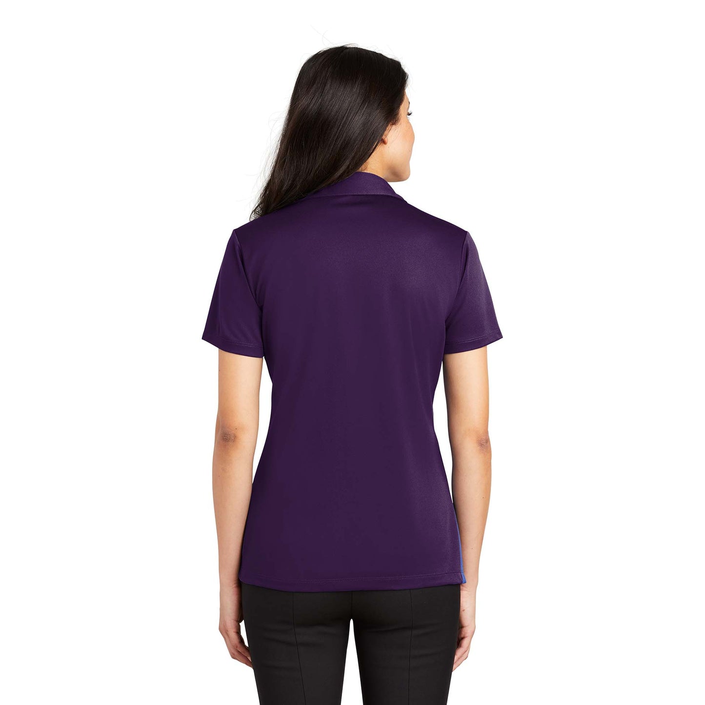 Black Polo Shirt - Port Authority - Performance Fabric