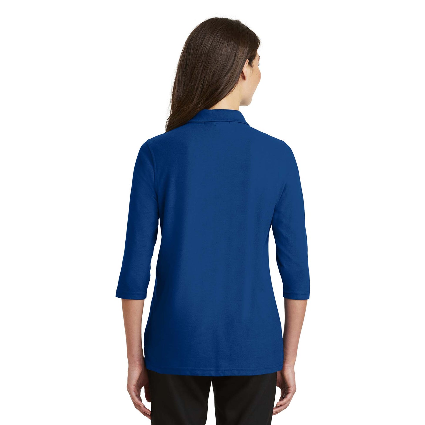 Black Silk Polo Shirt - Port Authority - Elegant Look