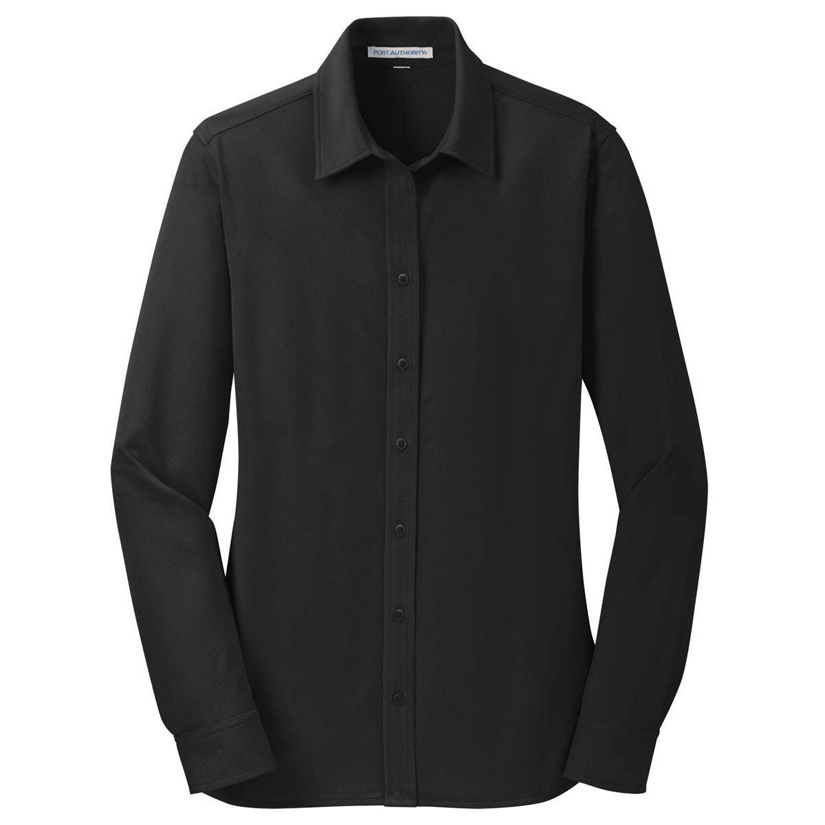 Battleship Grey Shirt - Port Authority - Comfortable Knit