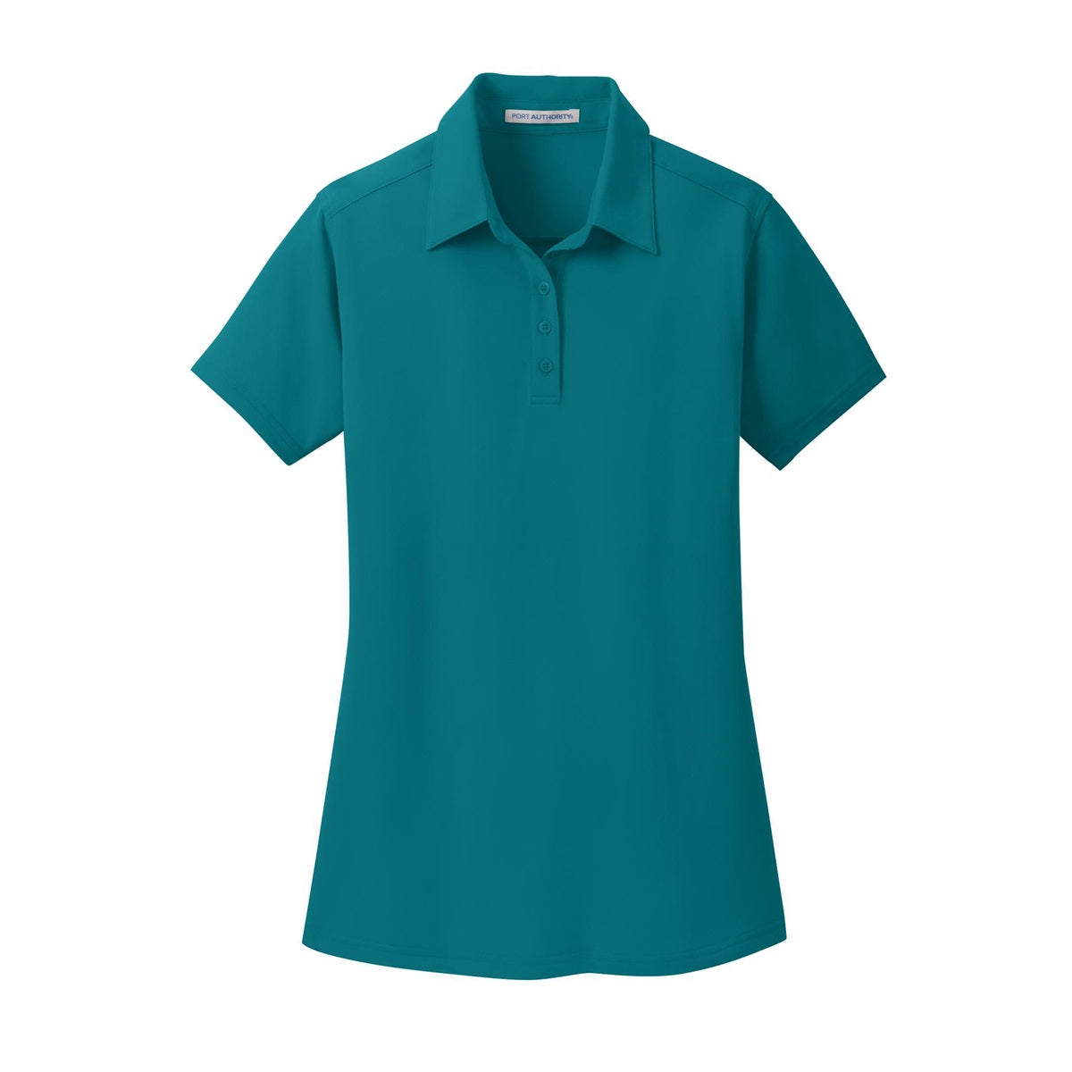 Battleship Grey Polo - Port Authority - Moisture Wicking