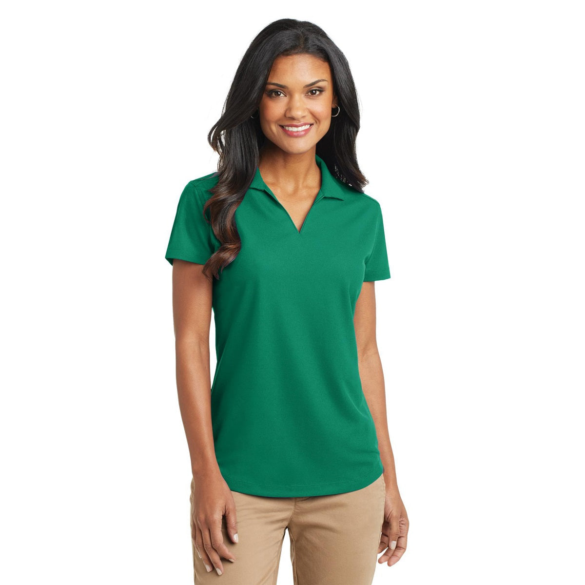 Autumn Orange Polo Shirt - Port Authority - Stylish Fit
