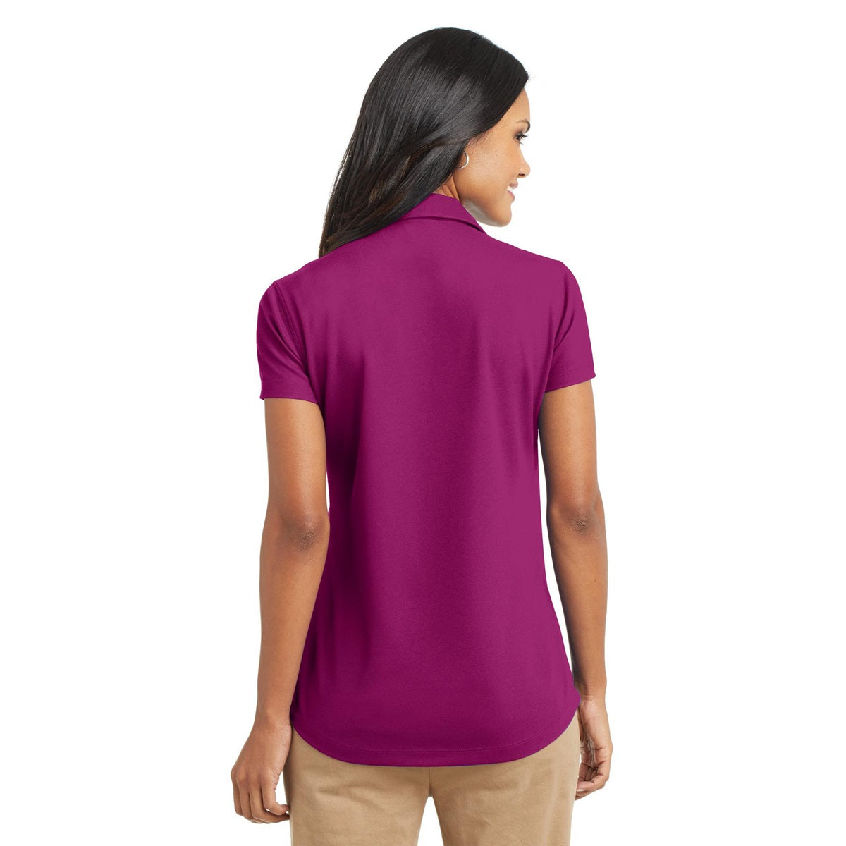 Autumn Orange Polo Shirt - Port Authority - Stylish Fit
