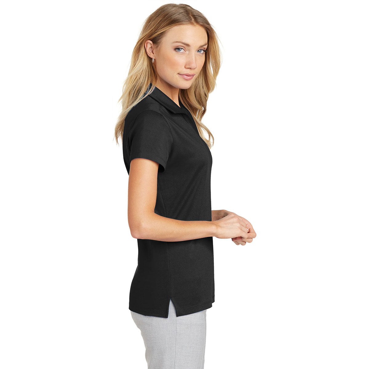 Black Polo Shirts - Port Authority - Quick-Dry Style