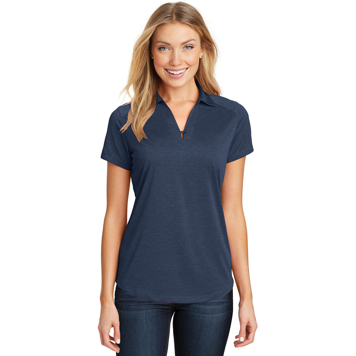 Dark Grey Polo Shirts - Port Authority - Stylish Fit