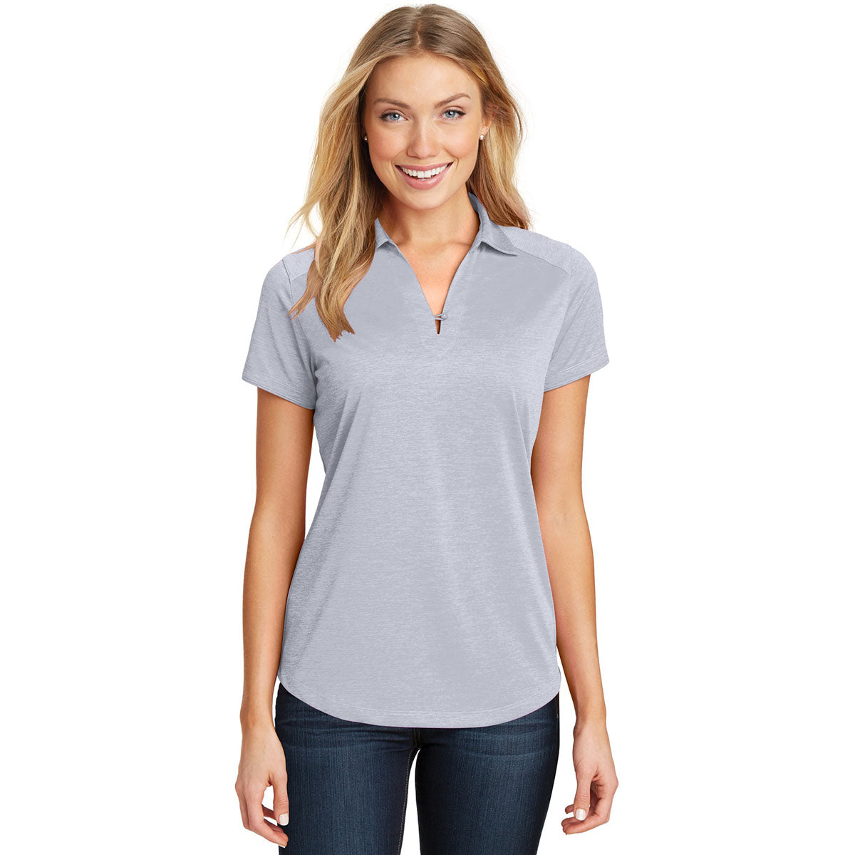 Dark Grey Polo Shirts - Port Authority - Stylish Fit