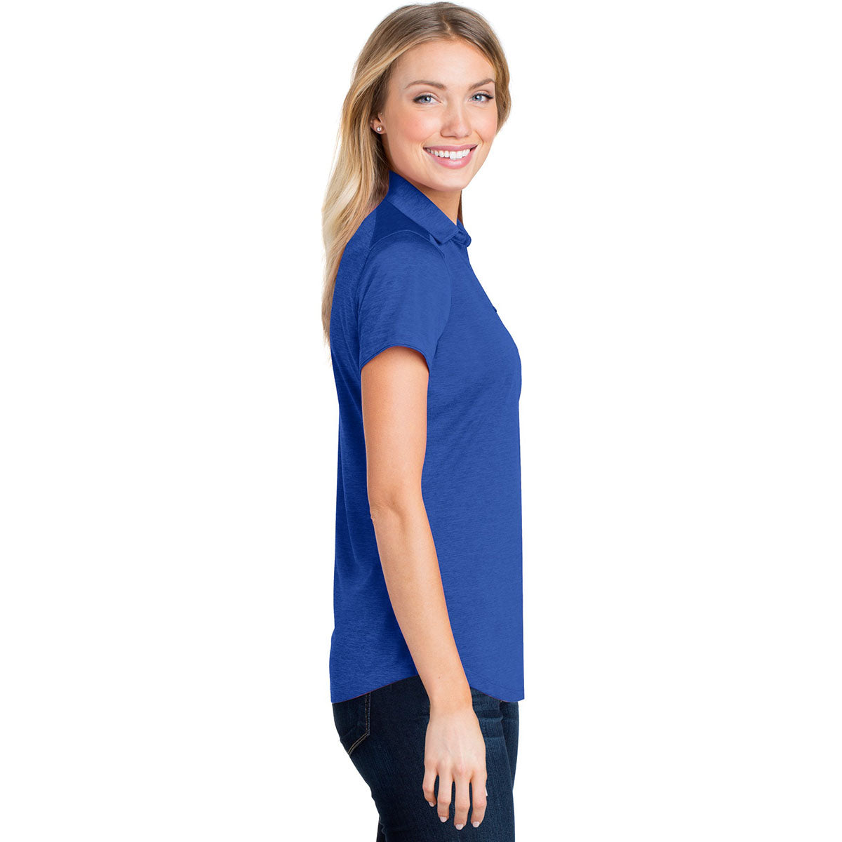 Dark Grey Polo Shirts - Port Authority - Stylish Fit