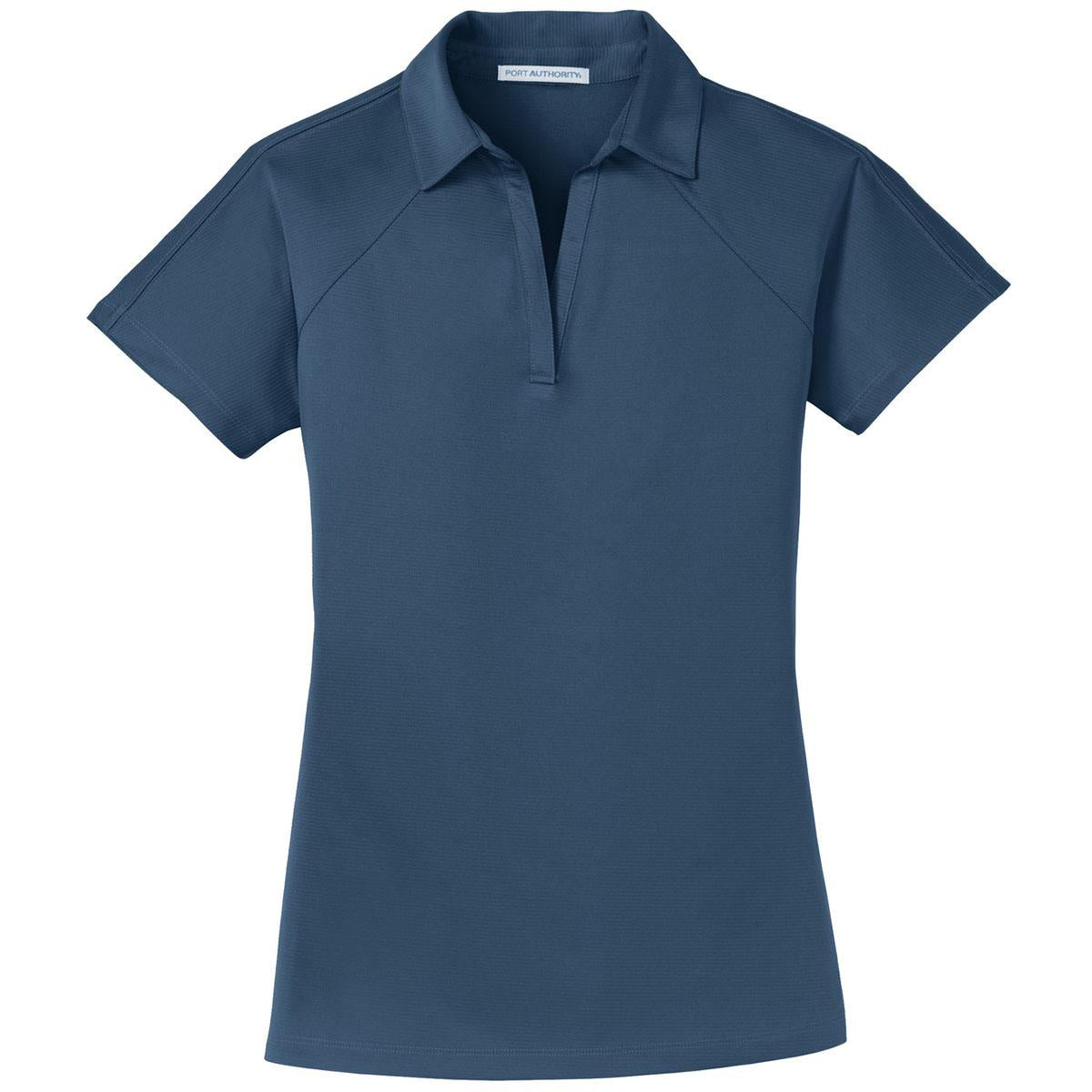 Battleship Grey Polo Shirts - Port Authority - Comfortable Fit