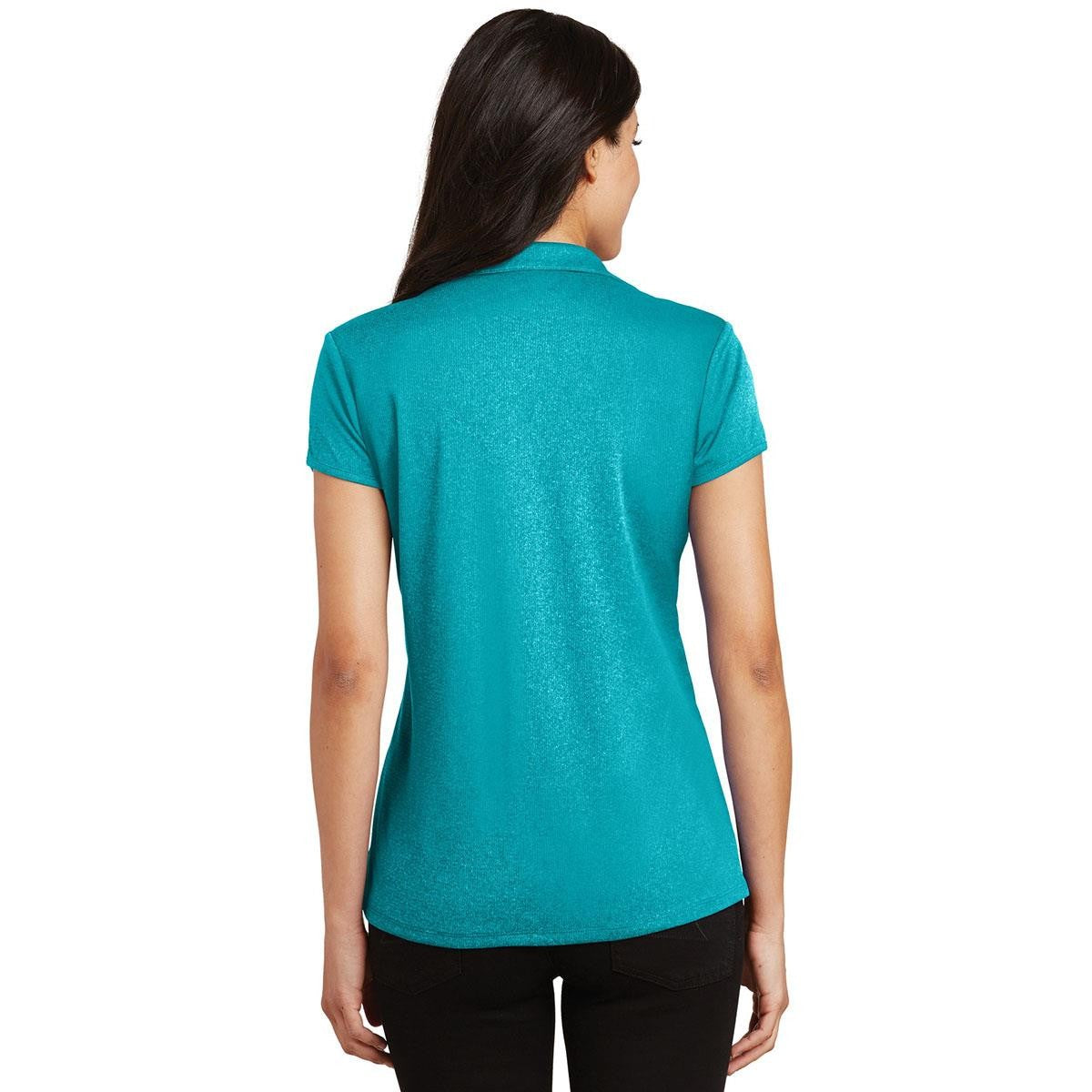 Berry Heather Polo Shirts - Port Authority - Stylish Comfort