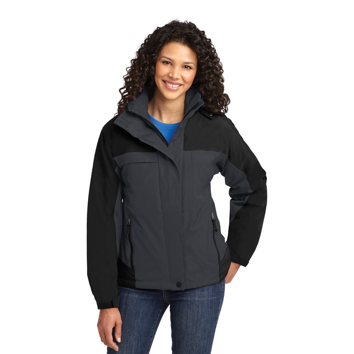 Black Nootka Jacket - Port Authority - Waterproof Style