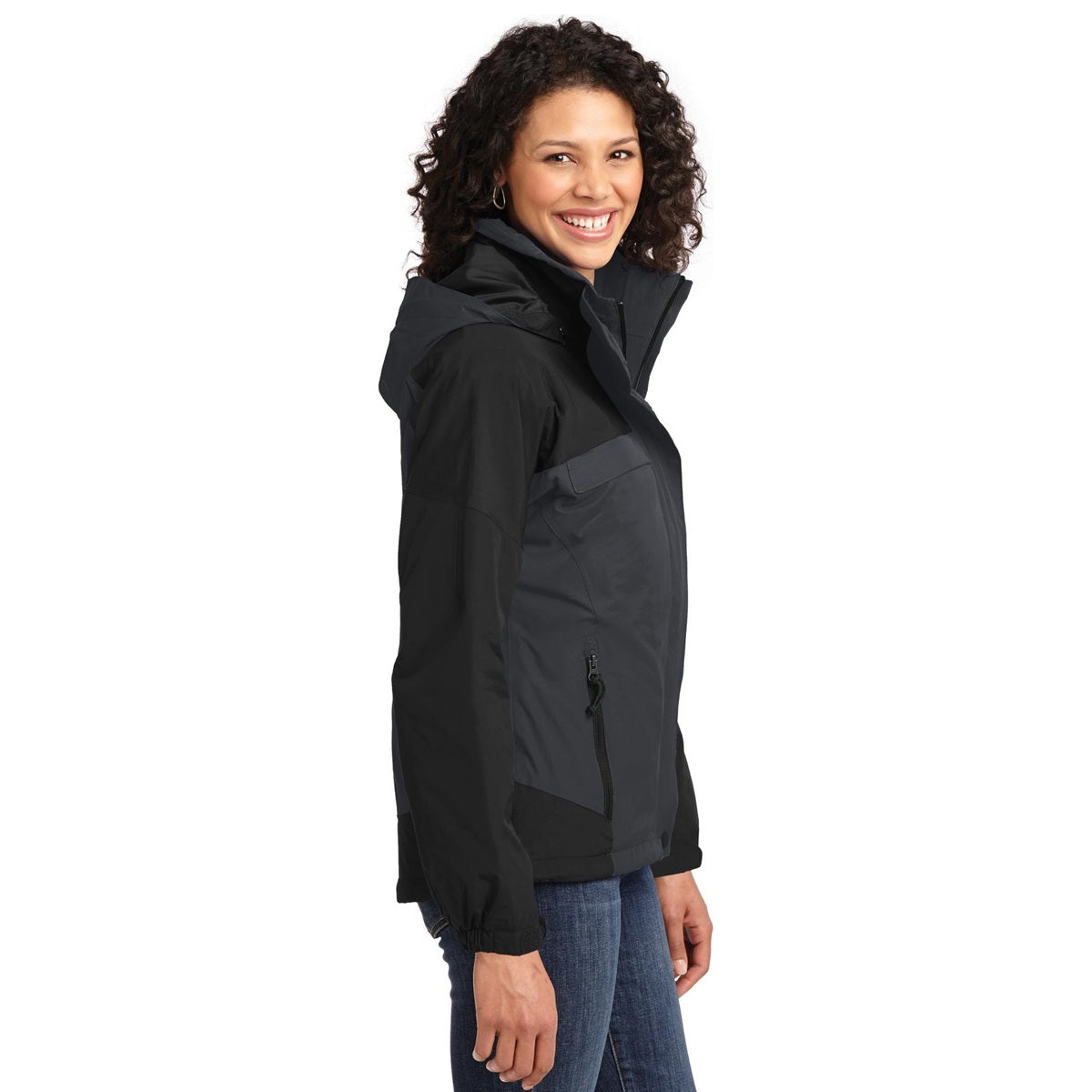 Black Nootka Jacket - Port Authority - Waterproof Style