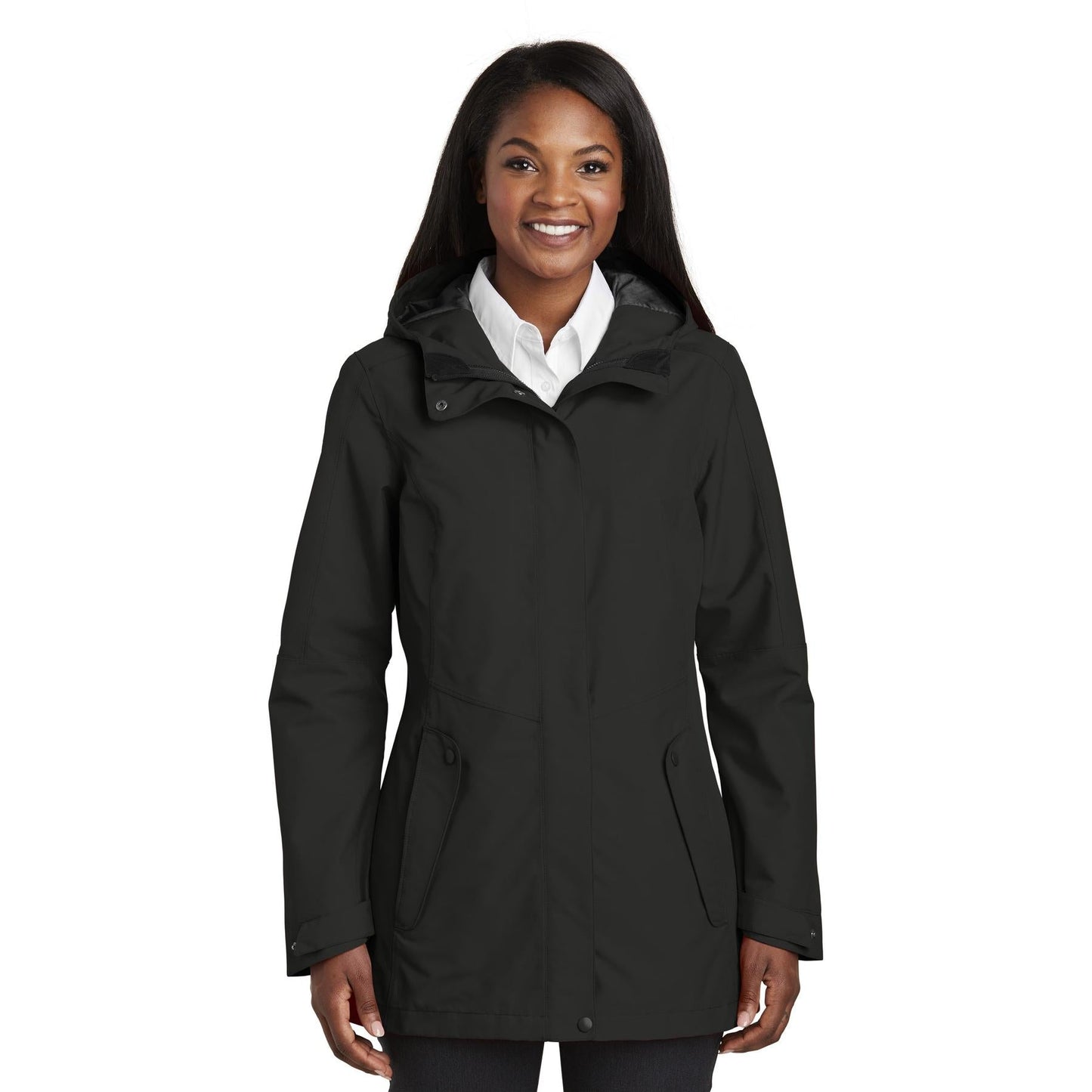 Deep Black Jacket - Port Authority - Durable Waterproof Shell