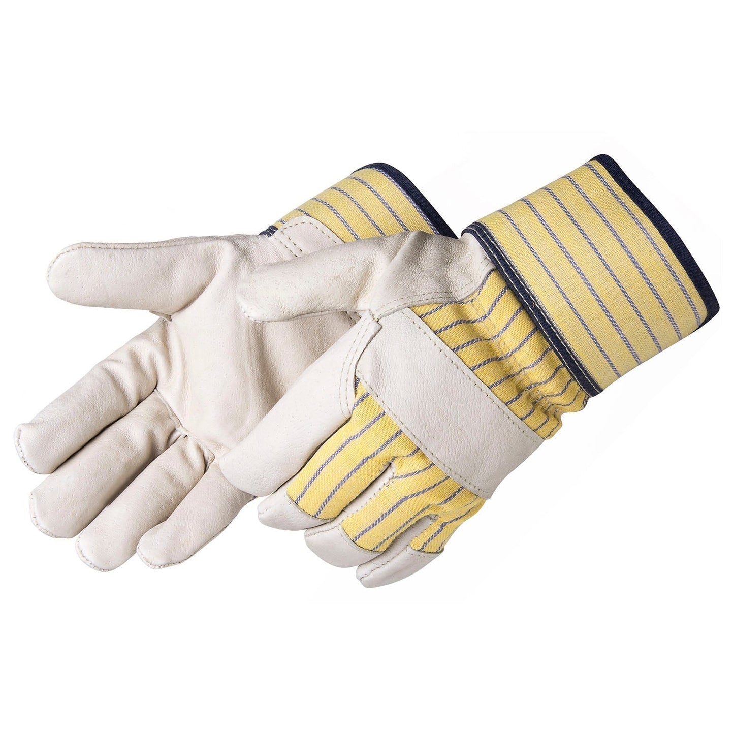 2.5" Rubberized Cuff Leather Gloves - Liberty Safety - Durable