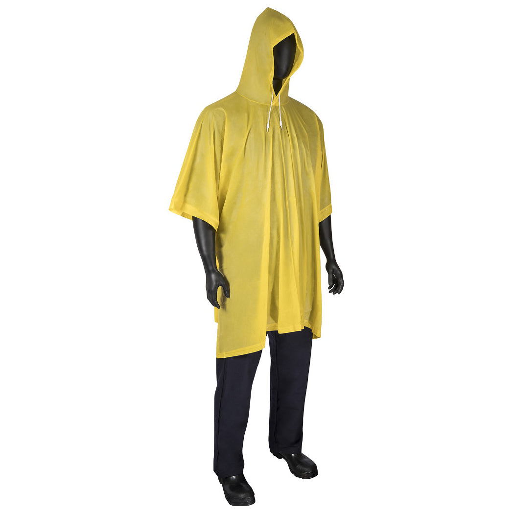Yellow Ponchos - Liberty Safety - Waterproof PVC