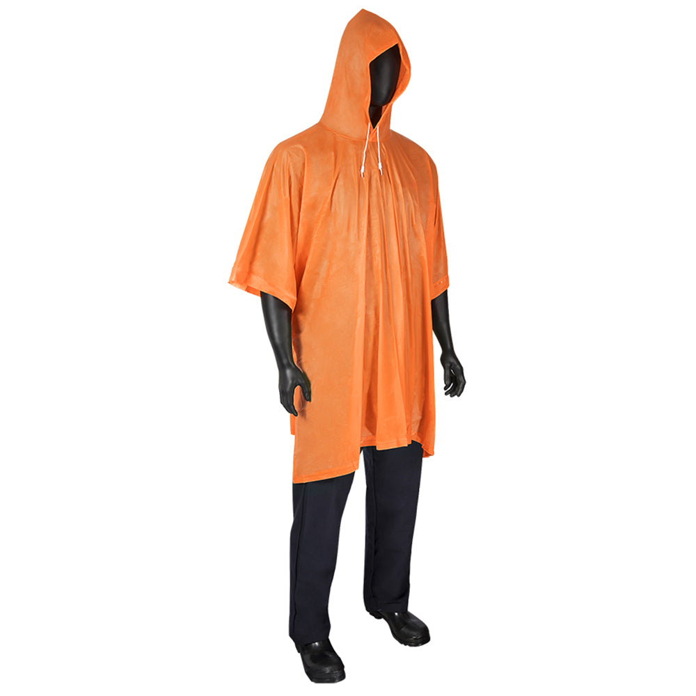 Yellow Ponchos - Liberty Safety - Waterproof PVC