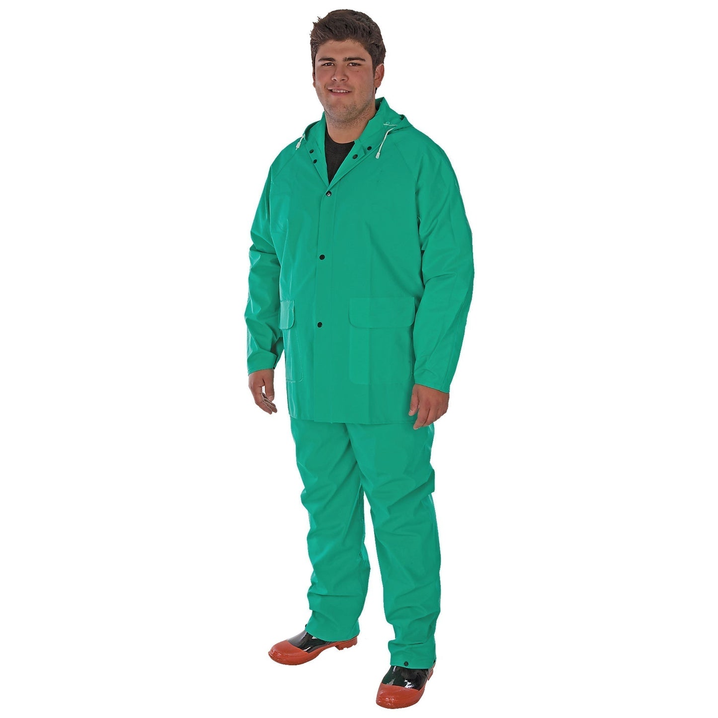 PVC/Nylon Rain Suit - Liberty Safety - Waterproof Design