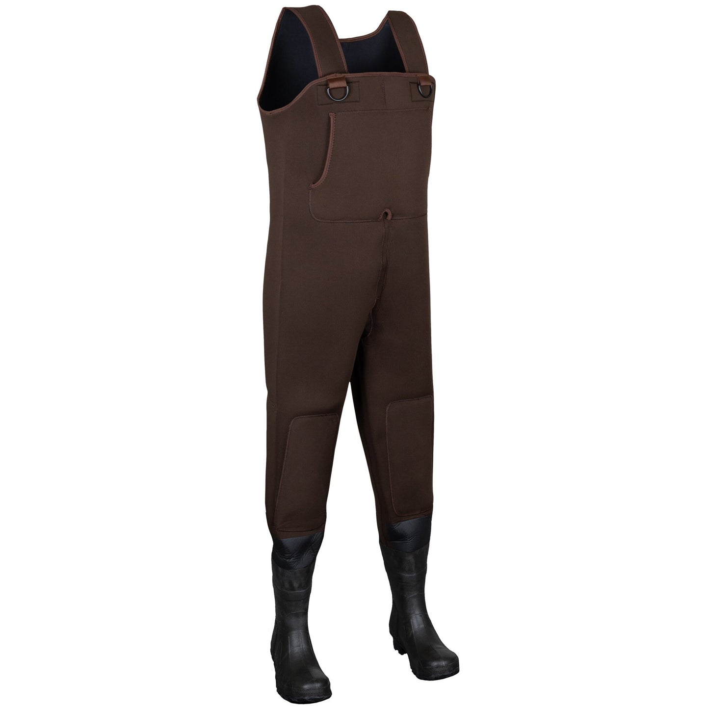 Brown Chest Waders - Liberty Safety - Durable Neoprene