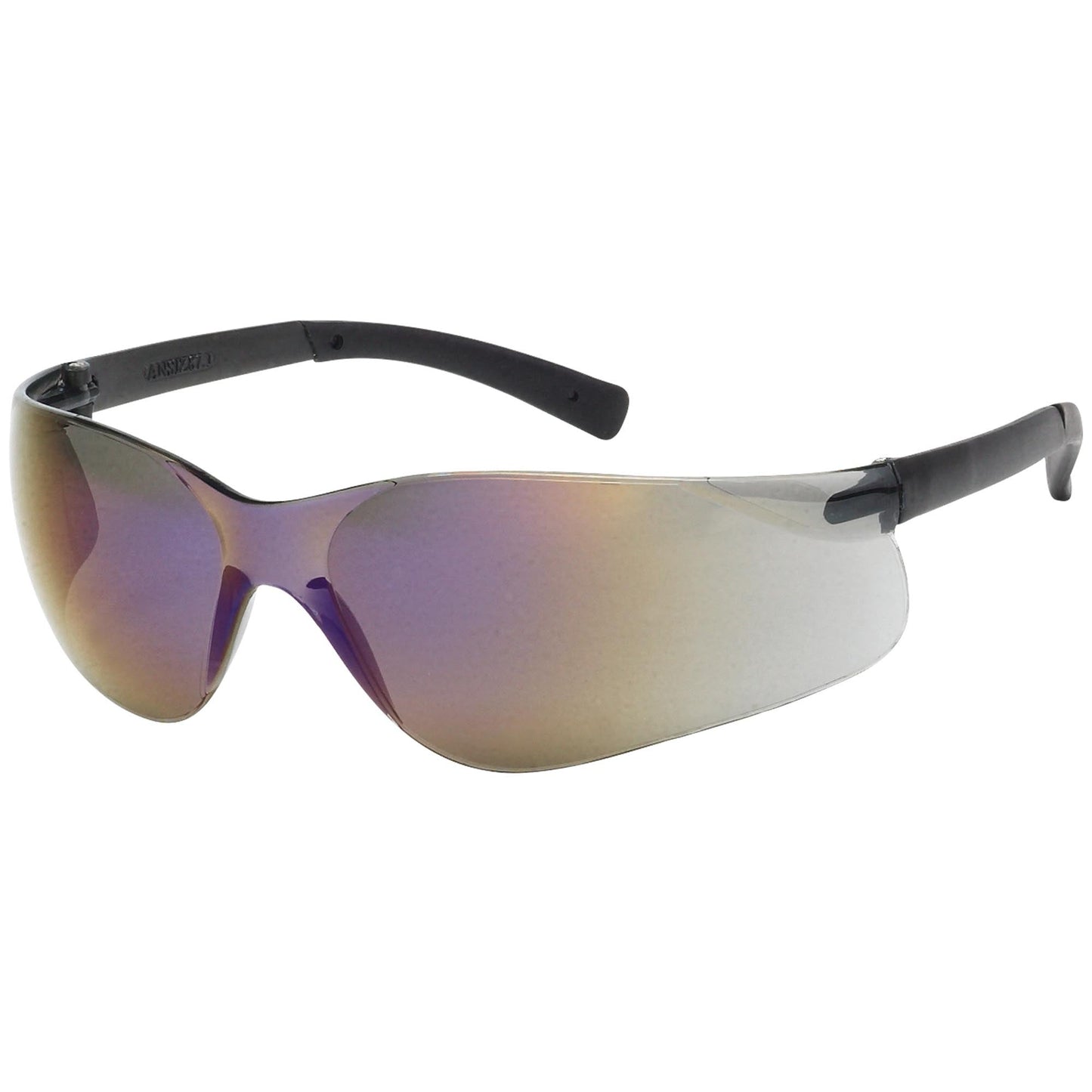 Amber Lens Glasses - Liberty Safety - Rimless Frame