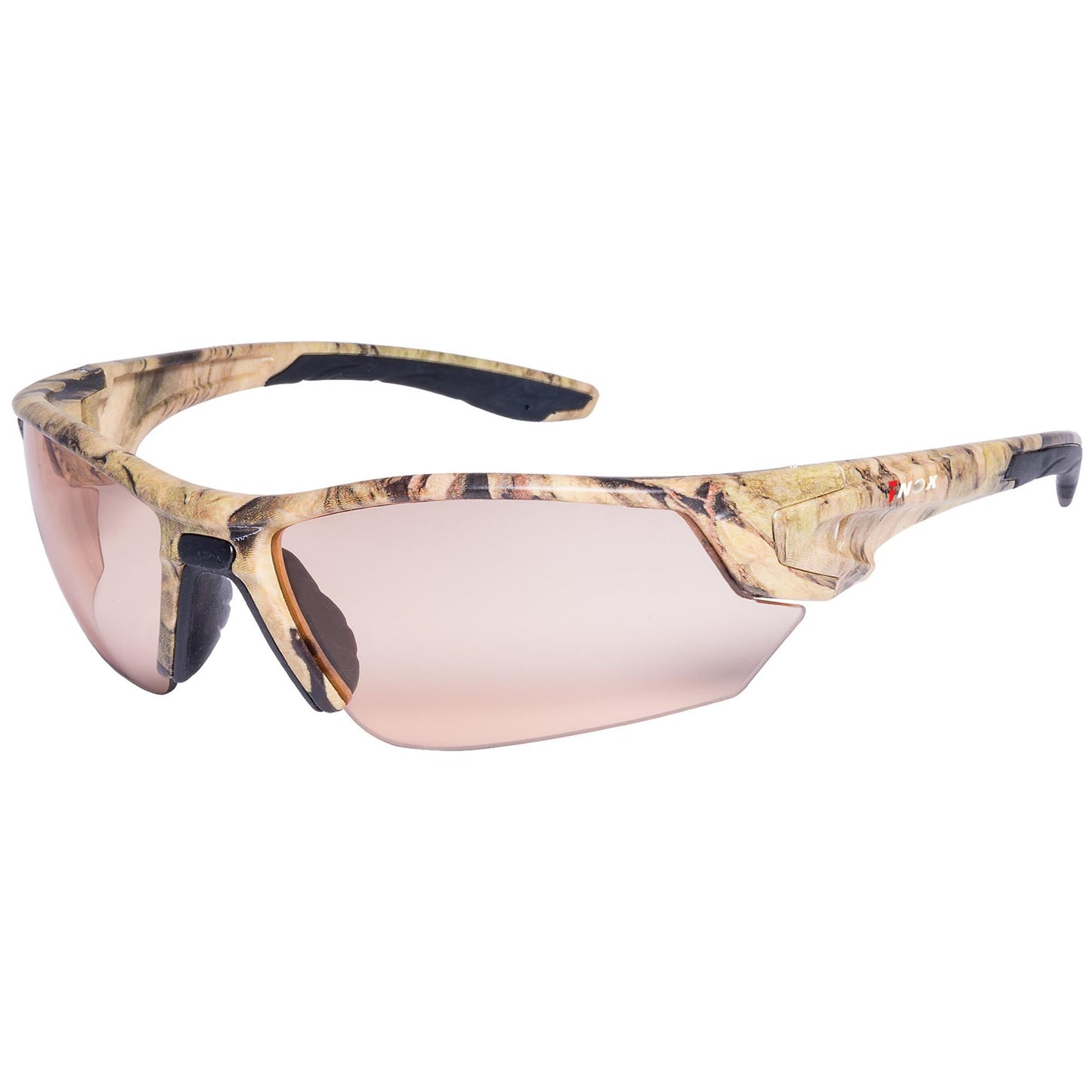 Blue Mirror Lens Glasses - Liberty Safety - Semi-Frame Design