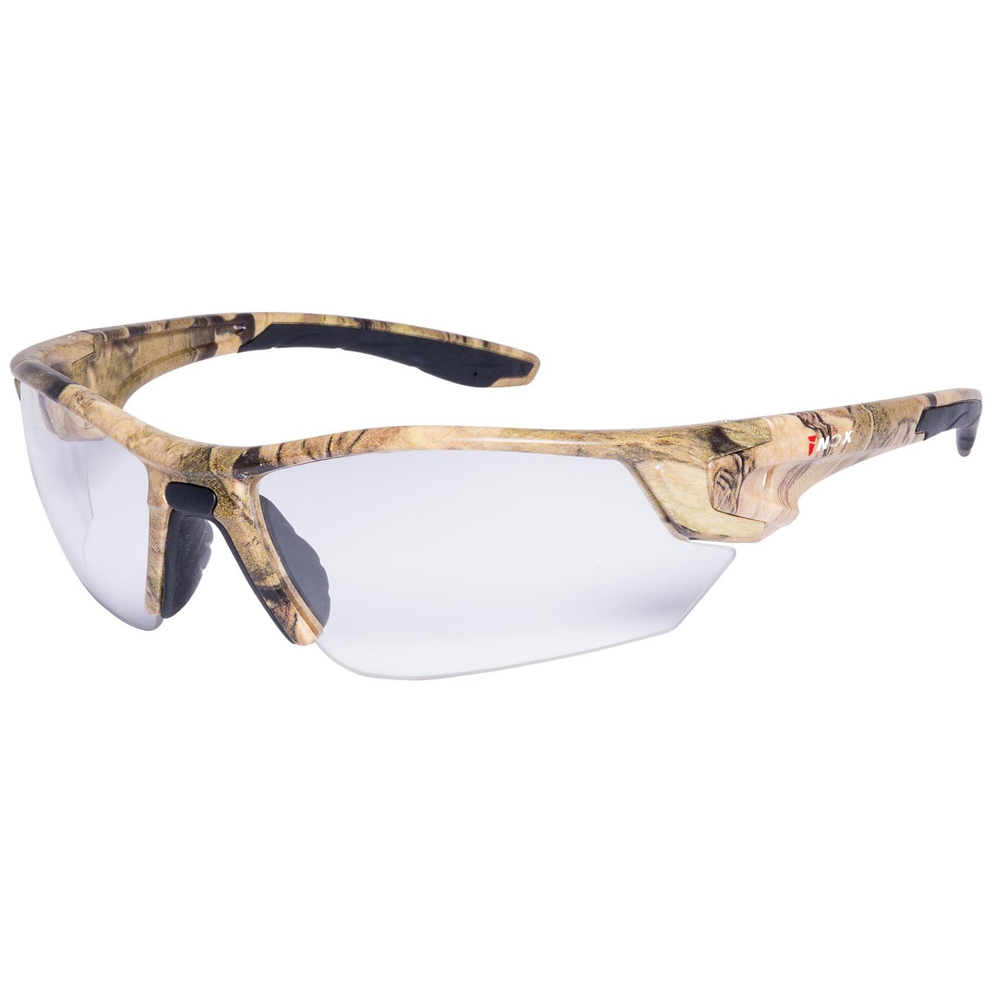 Blue Mirror Lens Glasses - Liberty Safety - Semi-Frame Design