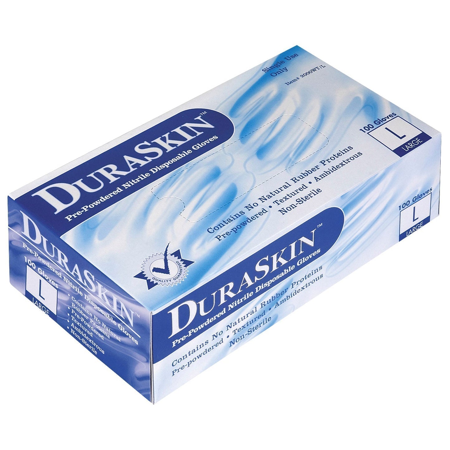 Blue Disposable Gloves - Liberty Safety - Durable Nitrile