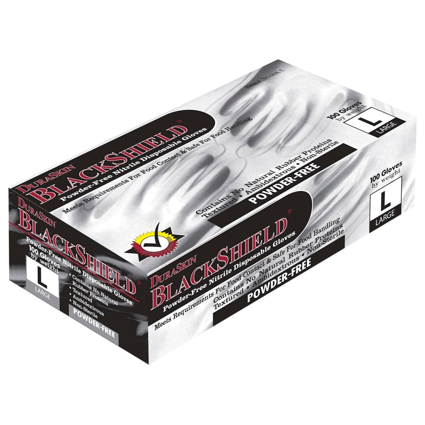 Black Disposable Gloves - Liberty Safety - Nitrile Quality