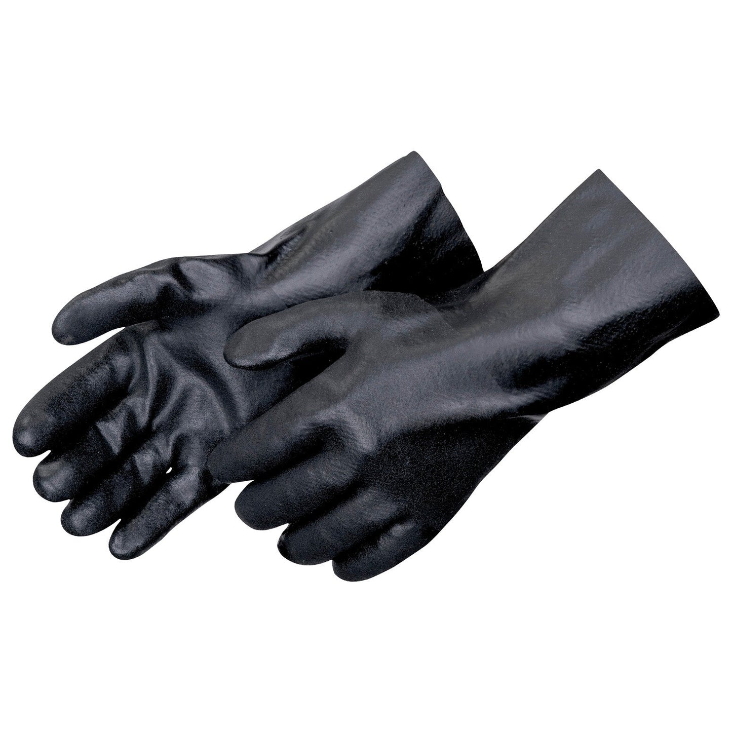 12" Gauntlet Rubber Gloves - Liberty Safety - PVC Coated