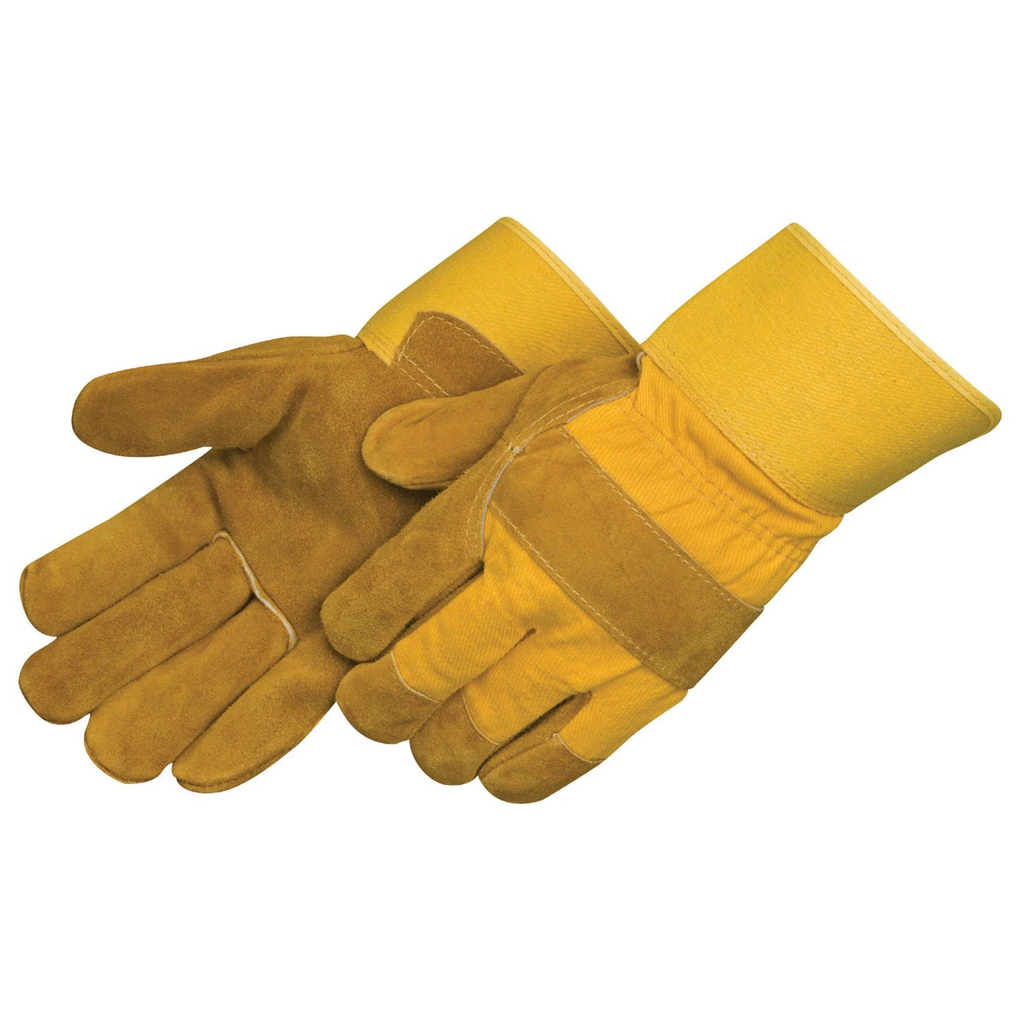 Brown Leather Gloves - Liberty Safety - Durable Design