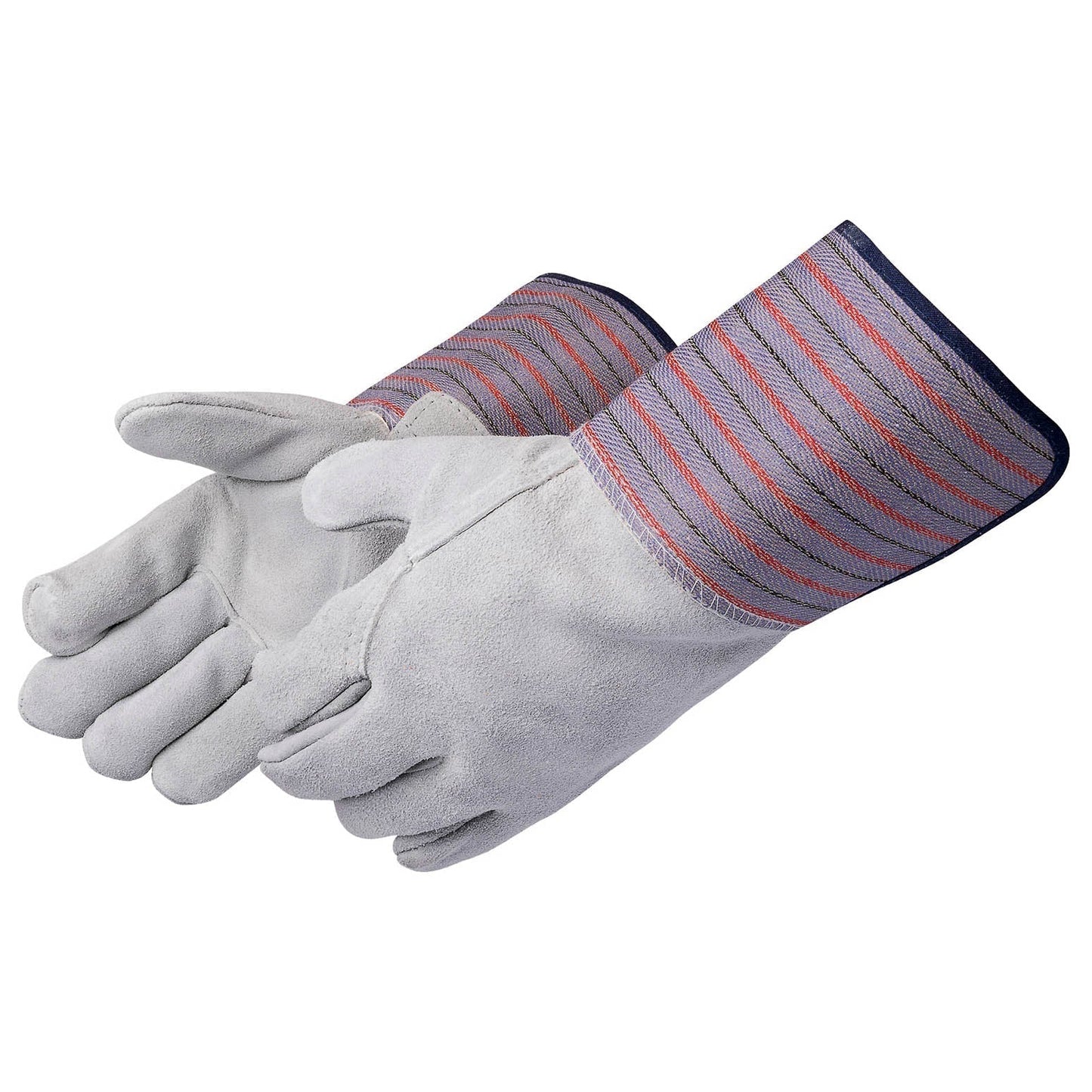 Gray Leather Gloves - Liberty Safety - Premium Quality