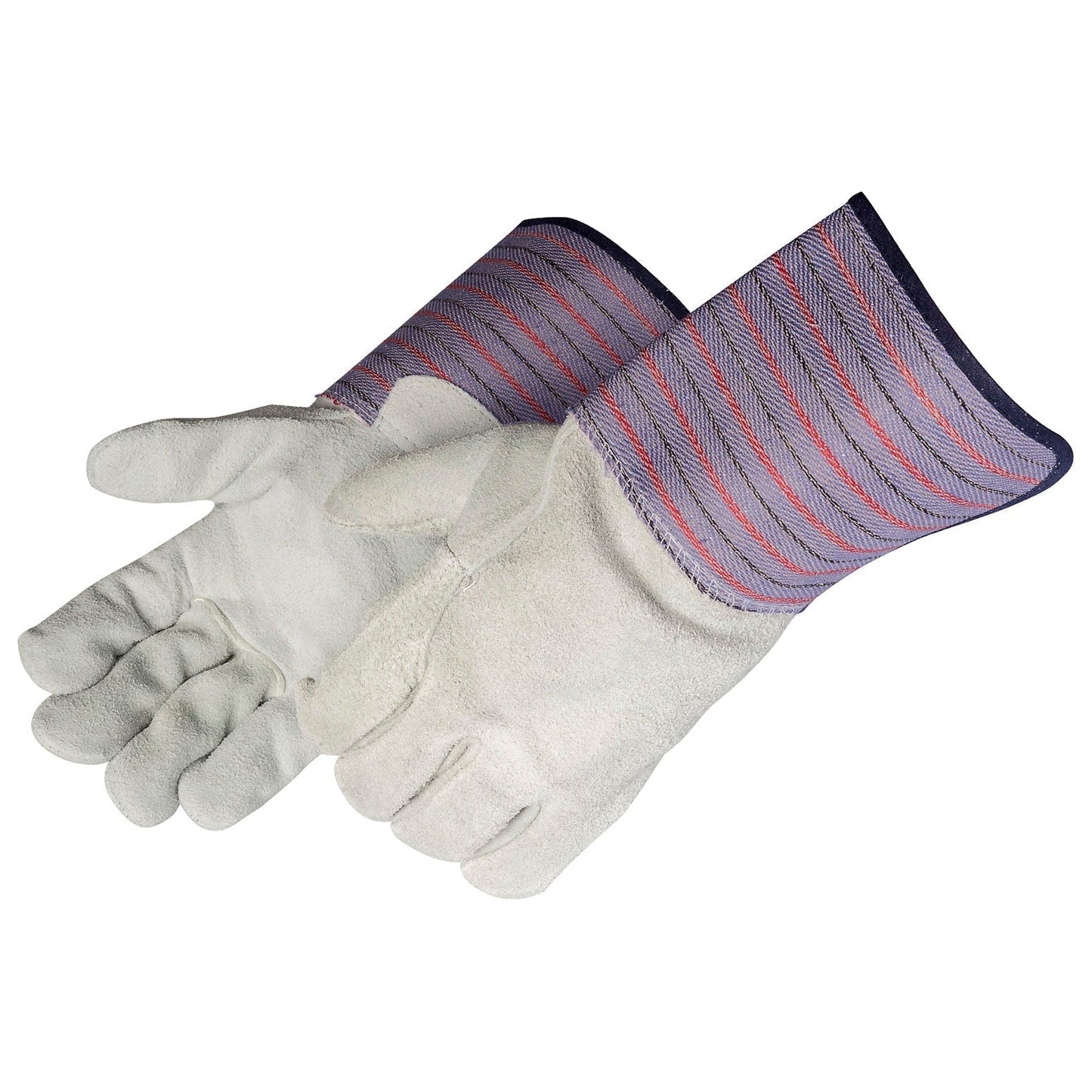 2.5" Rubberized Cuff Leather Gloves - Liberty Safety - Durable