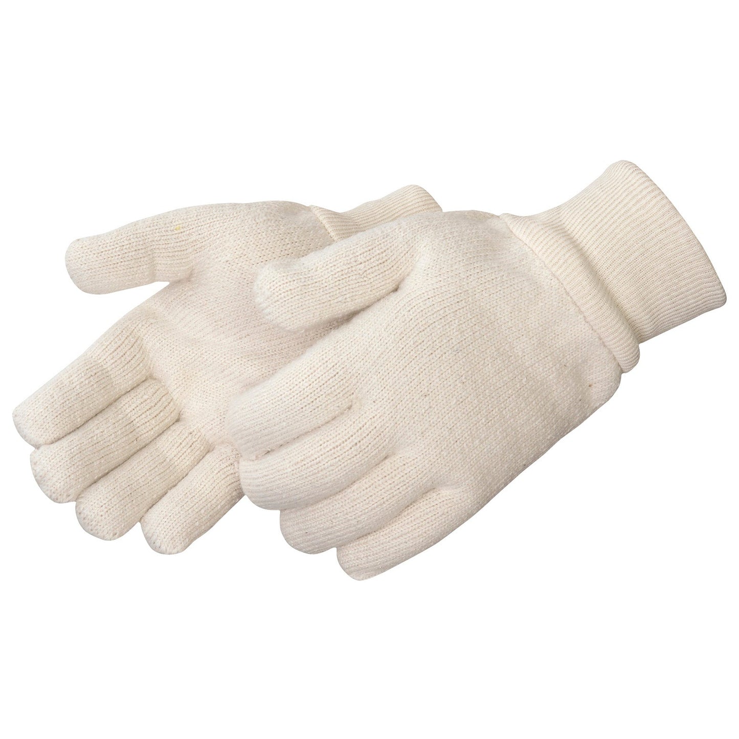White String Knit Gloves - Liberty Safety - Durable Material