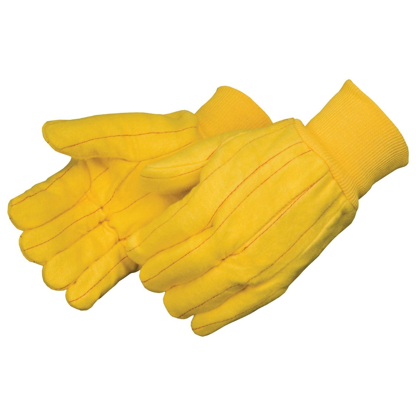 Yellow Cotton Gloves - Liberty Safety - Durable Design