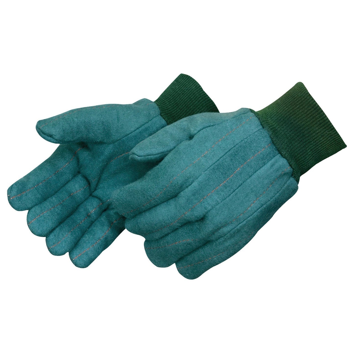Green Cotton Gloves - Liberty Safety - Durable Design