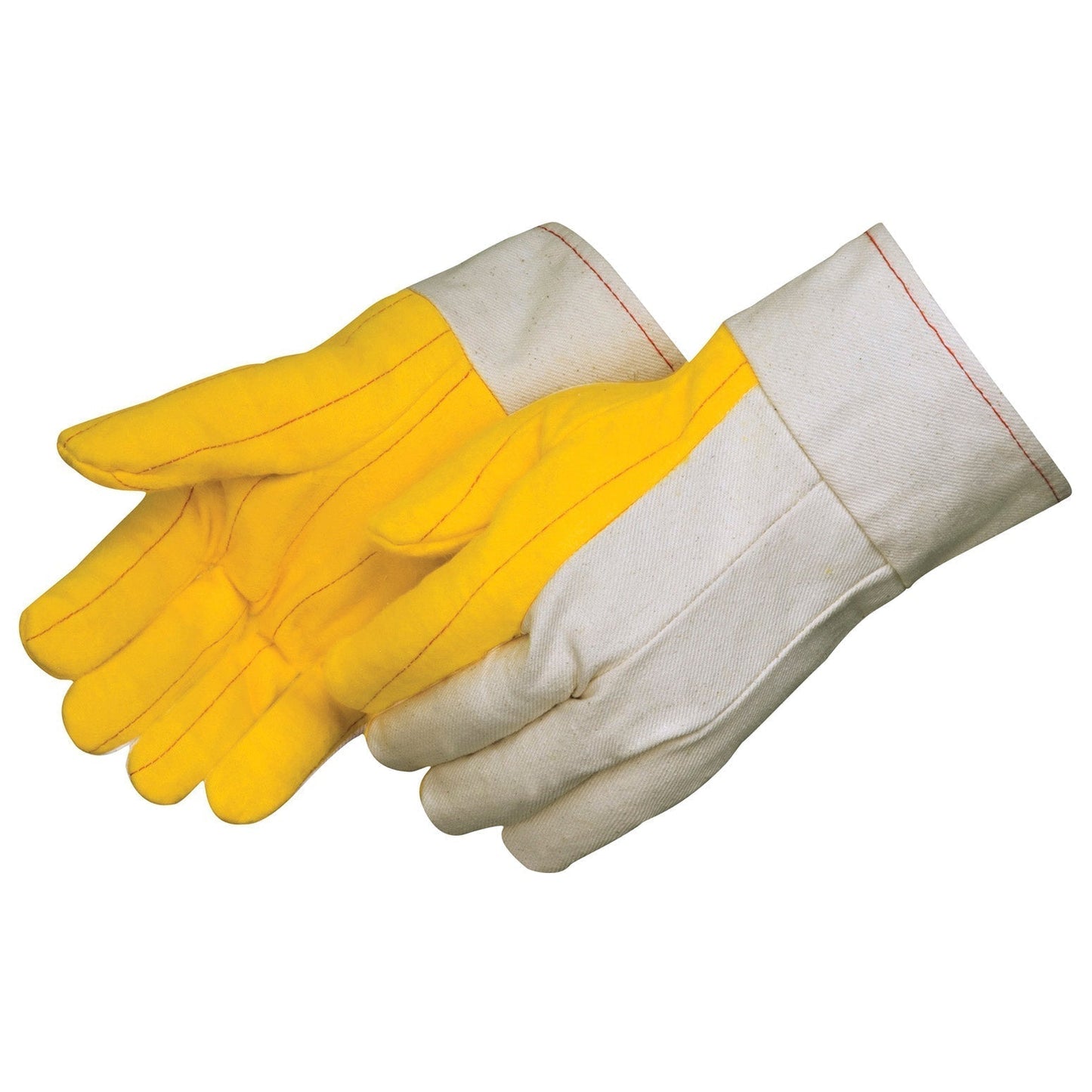 Yellow Cotton Gloves - Liberty Safety - Durable Material