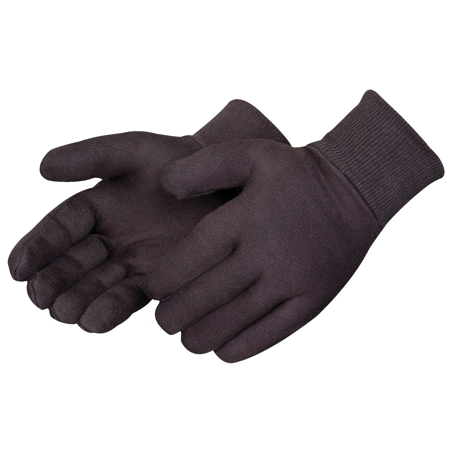 Brown Cotton Gloves - Liberty Safety - Comfortable Fit