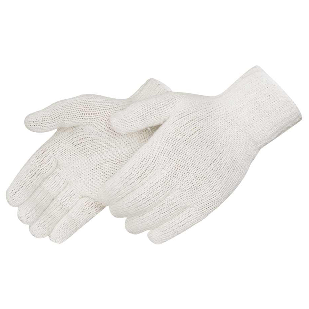 White String Knit Gloves - Liberty Safety - Comfortable Knit
