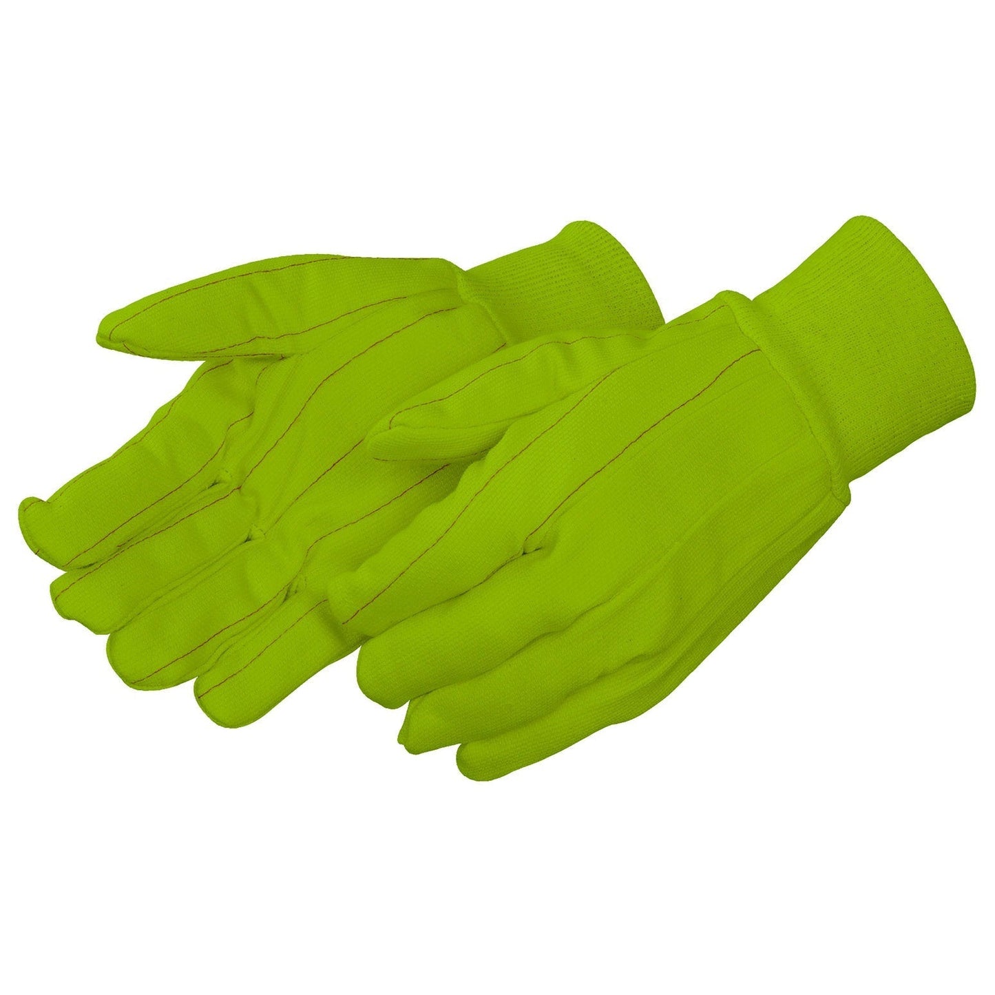 Lime Cotton Gloves - Liberty Safety - Durable Design