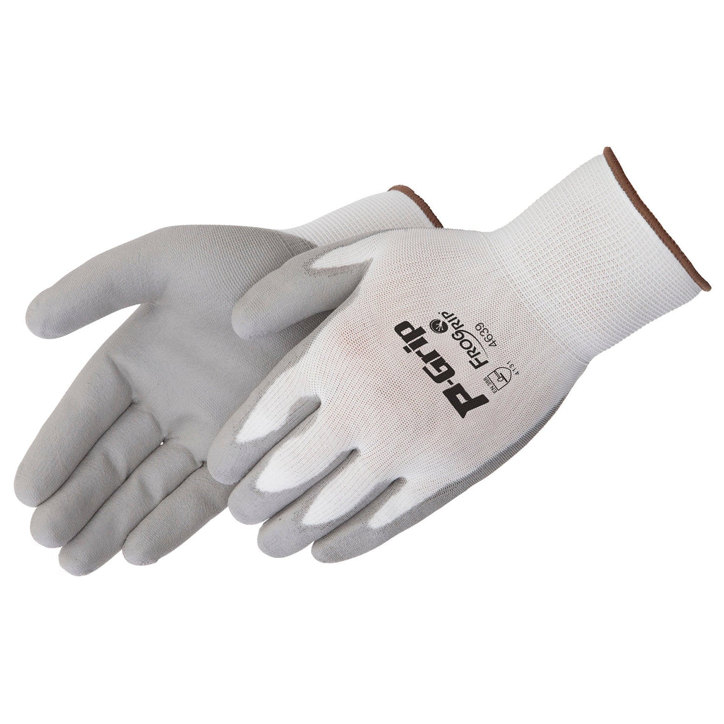 White String Knit Gloves - Liberty Safety - Durable Grip