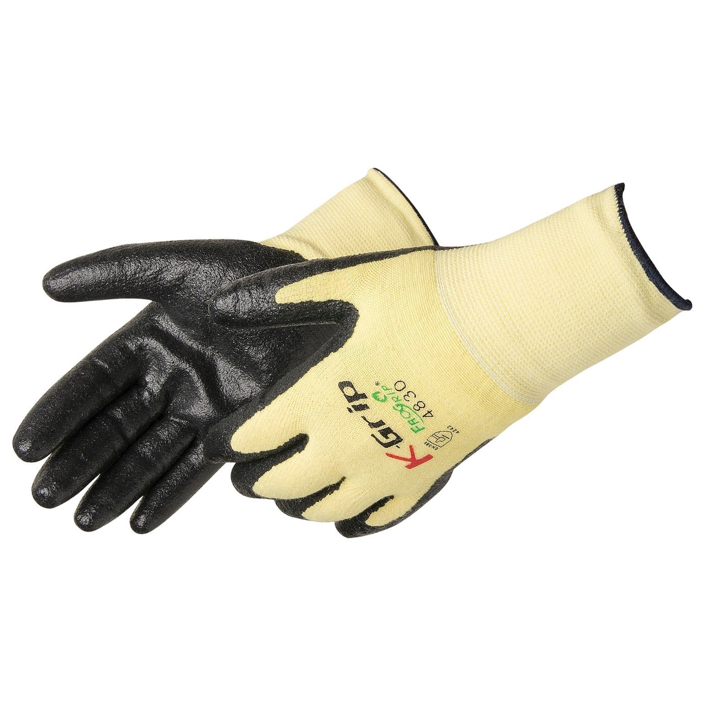 Yellow String Knit Gloves - Liberty Safety - Cut Resistant