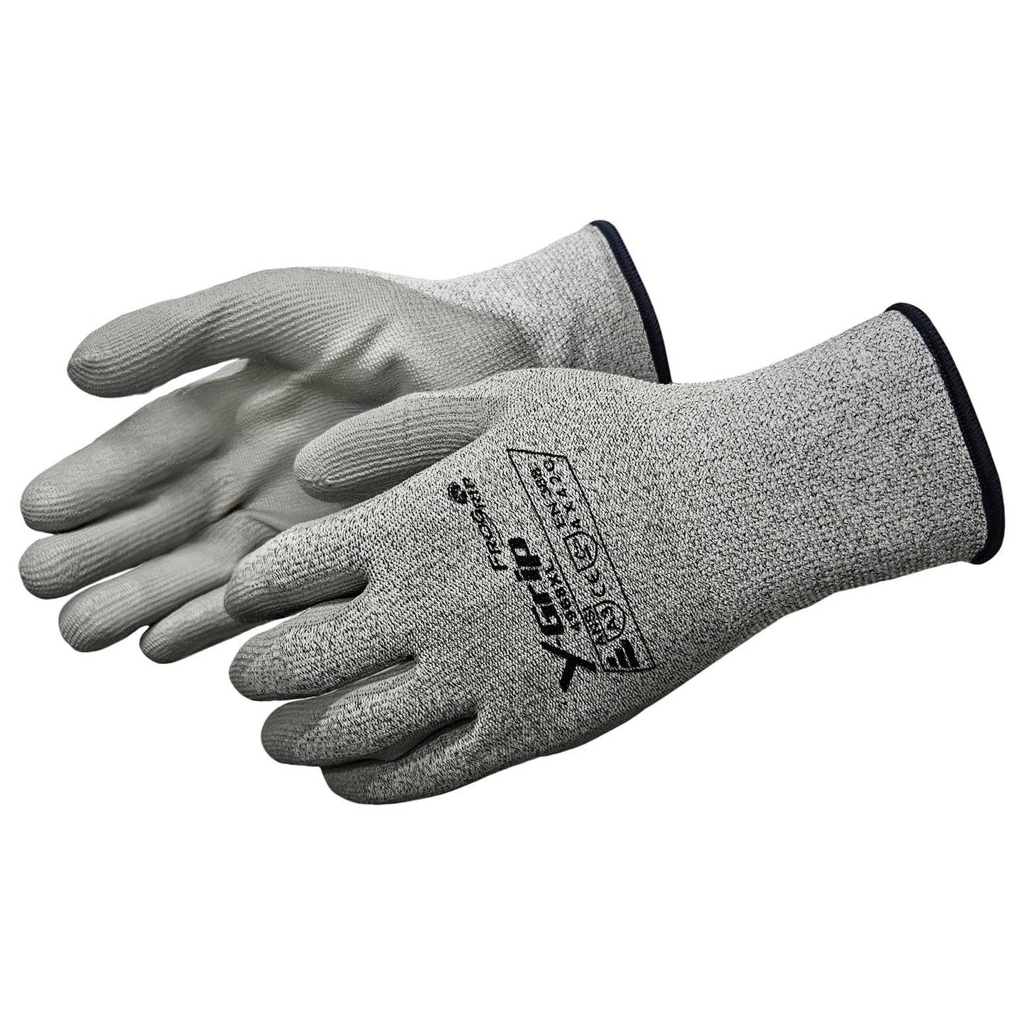 Gray Knit Gloves - Liberty Safety - Cut Resistant