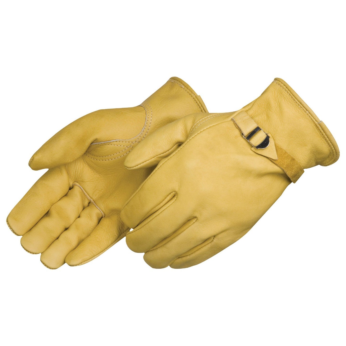 Yellow Leather Gloves - Liberty Safety - Premium Grain