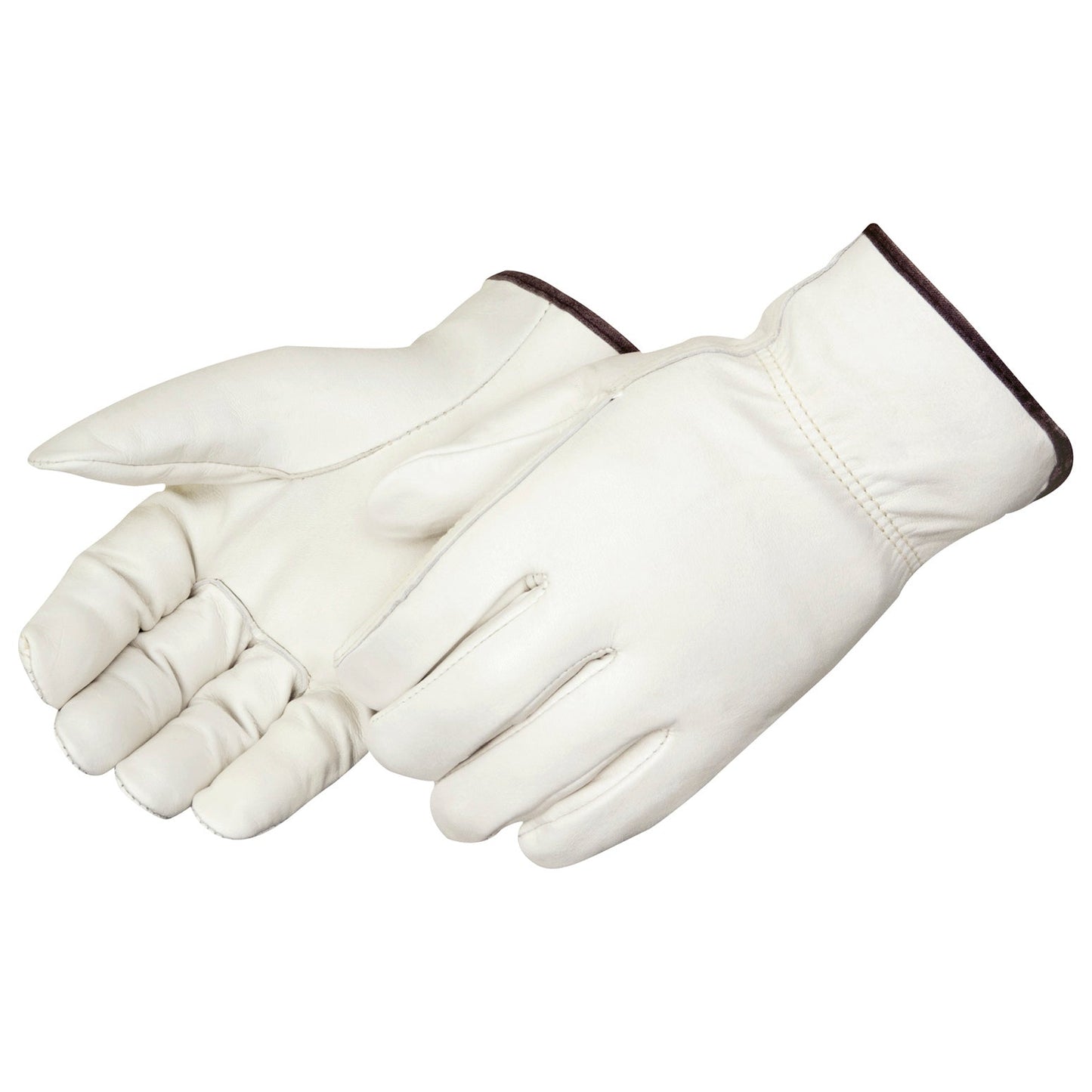 Tan Leather Gloves - Liberty Safety - Flexible Comfort